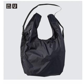 ユニクロ(UNIQLO)のユニクロU ポケッタブル2WAY 09 BLACK 新品未使用未開封(ショルダーバッグ)