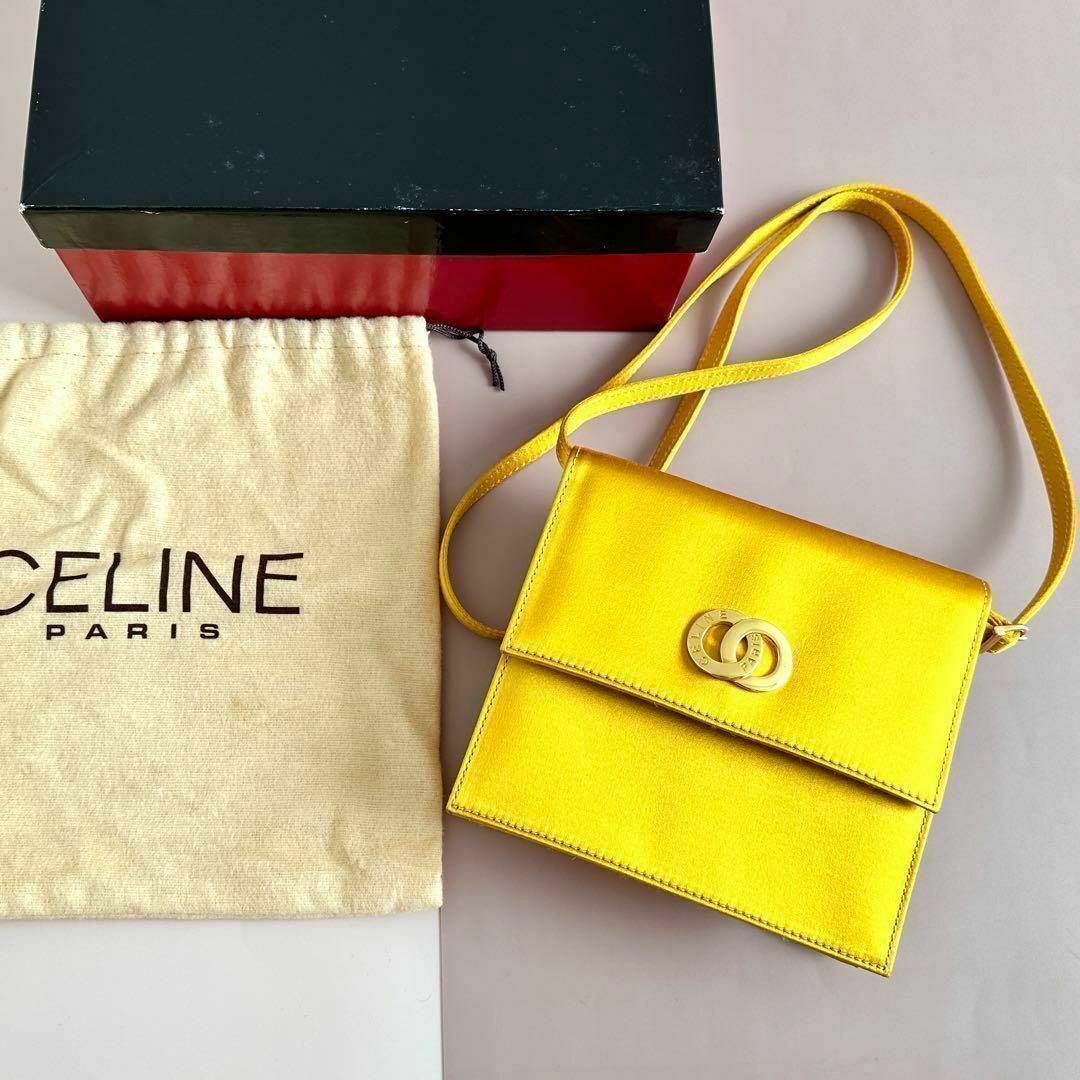 celine - CELINE セリーヌ ミニ ショルダーバッグ イエローの通販 by