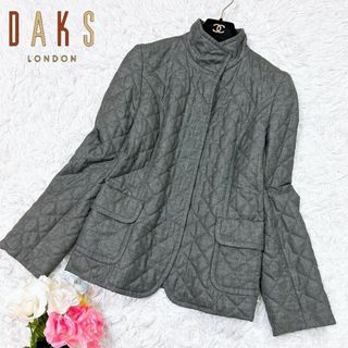 ダックス(DAKS)のDAKS キルティングジャケット 日本製 グレー 40(その他)