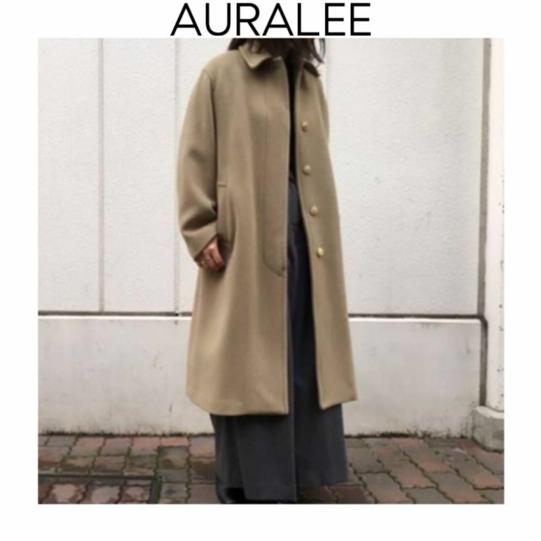 AURALEE - 新品 AURALEE ビーバーメルトンステンカラーコート