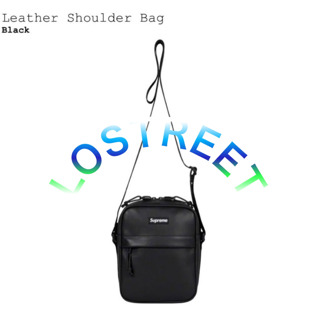 Supreme Shoulder Bag black レザーショルダーバッグ商品の状態新品未使用