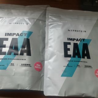 マイプロテイン(MYPROTEIN)の250g 2袋インパクトEAA ピンクグレープフルーツ(アミノ酸)