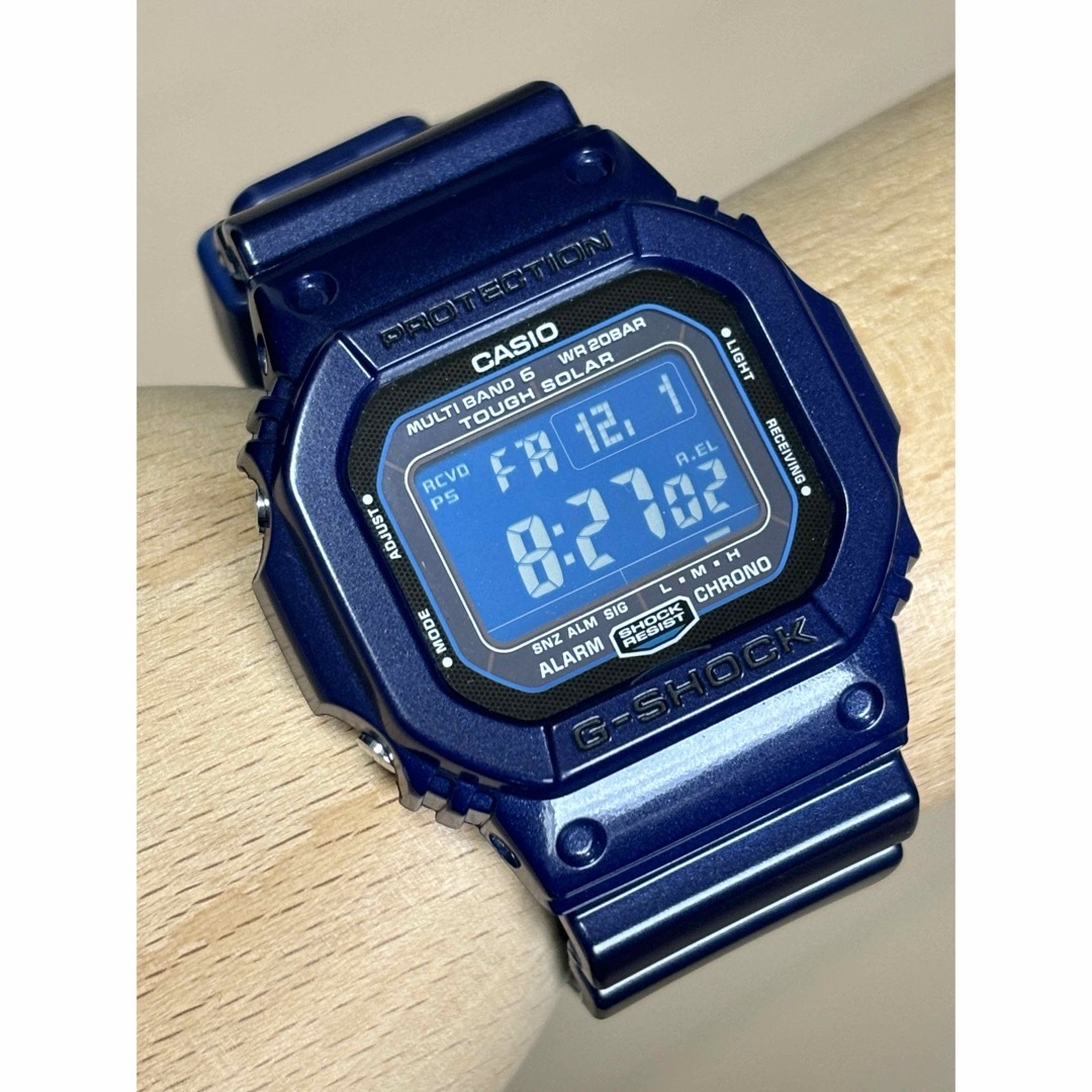 G-SHOCK/GW-M5610/メタリック/電波/ソーラー/スピード/ブルー-