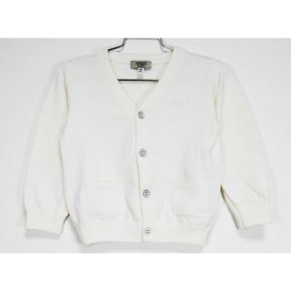 ジョルジオアルマーニ(Giorgio Armani)の【秋物 新入荷!】[アルマーニ ジュニア/Armani Junior]82cm カーディガン 白 フォーマル 結婚式 冠婚葬祭【中古】子供服 キッズ kids ベビー服 baby 男の子 女の子 春秋冬 101132(カーディガン/ボレロ)