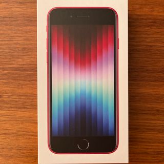 アイフォーン(iPhone)のiphone se 第3世代 64GB レッド(スマートフォン本体)