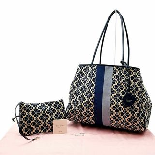 ケイトスペードニューヨーク(kate spade new york)の超美品 ケイトスペード トートバッグ フラワージャカード 03-23092303(トートバッグ)