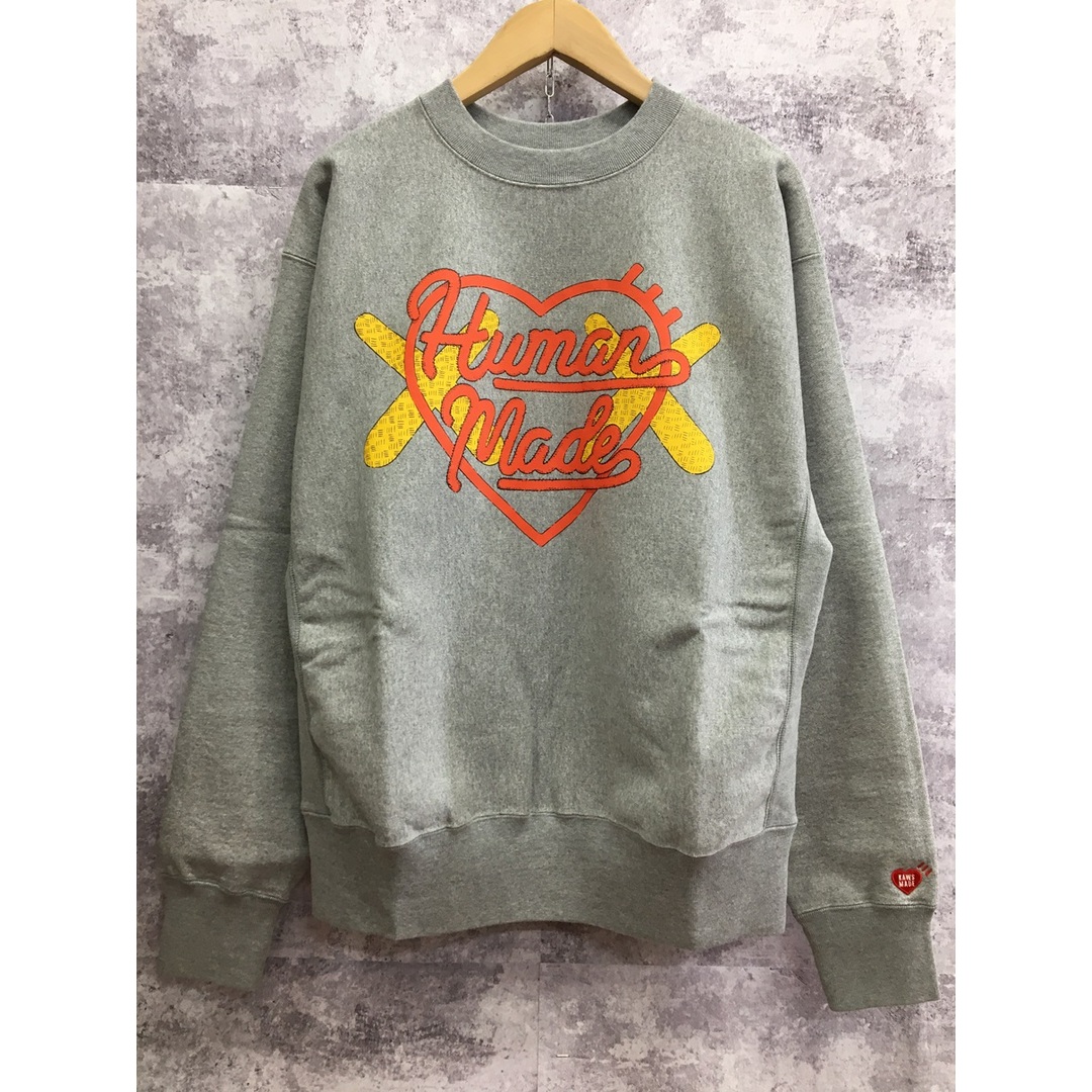 HUMAN MADE - HUMANMADE × KAWS SWEAT SHIRT GRAY ヒューマン