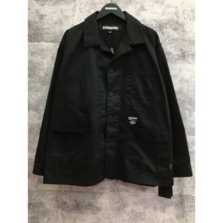 ネイバーフッド(NEIGHBORHOOD)のNEIGHBORHOOD NH × DICKIES.COVERALL JACKET 23AW ネイバーフッド ディッキーズ カバーオール ジャケット　BLACK【3269-004】(カバーオール)