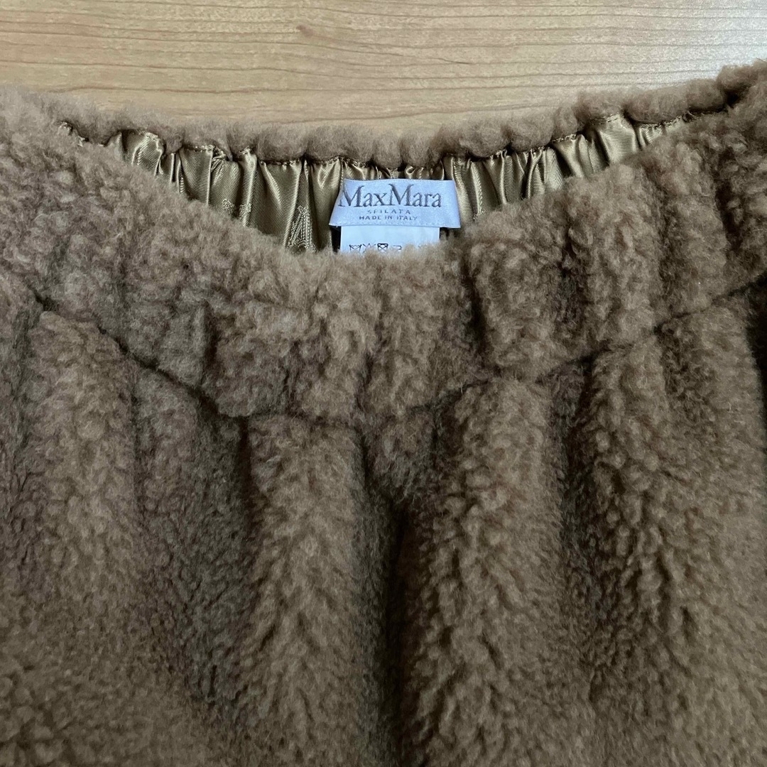 Max Mara - テディベアスカート size40の通販 by つぶあん子 Max Mara - テディベアスカート size40の通販 by つぶあん子