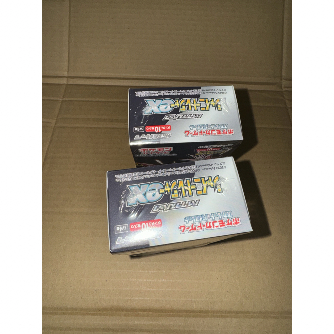 ポケモンカード シャイニートレジャーex 未開封2BOXシュリンク付き ポケモンカード シャイニートレジャーex 未開封2BOXシュリンク付き