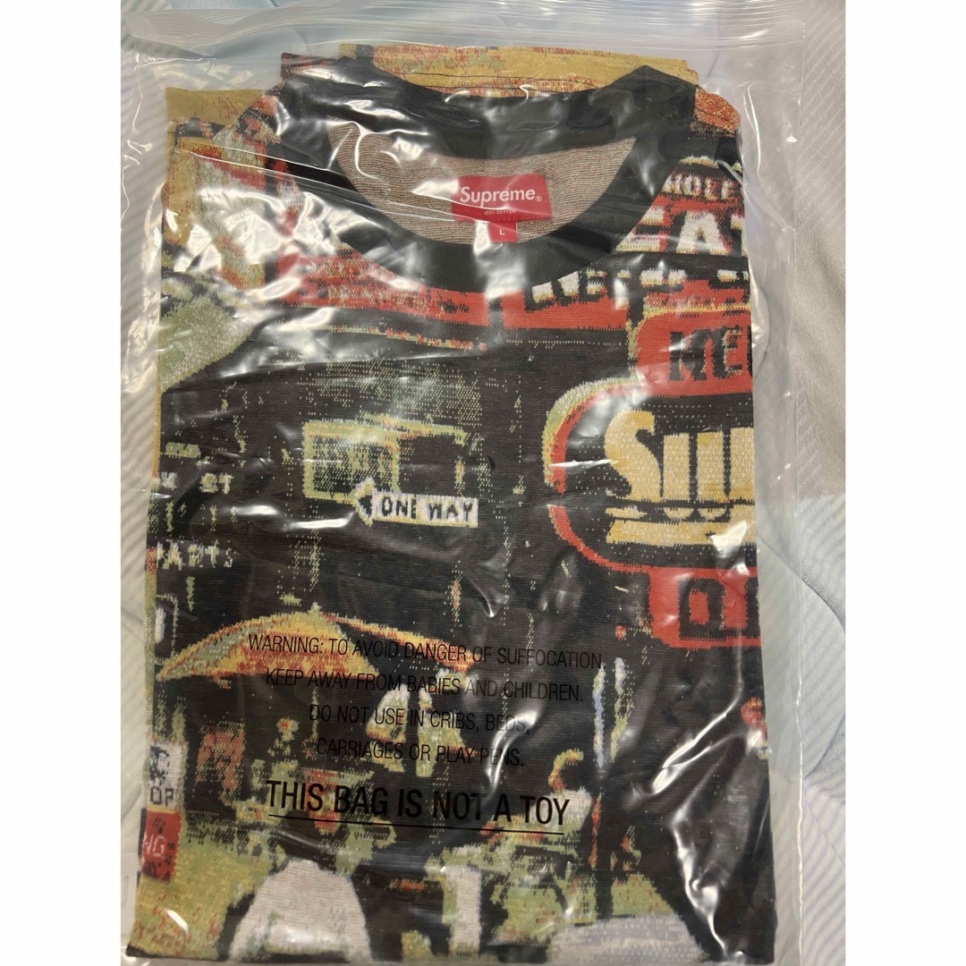 Tシャツ/カットソー(半袖/袖なし)supreme Street Scene Jacquard S/S Top