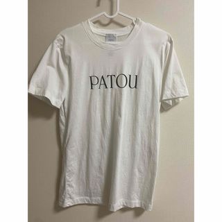 PATOU - パトゥ PATOU Tシャツ ロゴ 半袖 オーガニックコットン