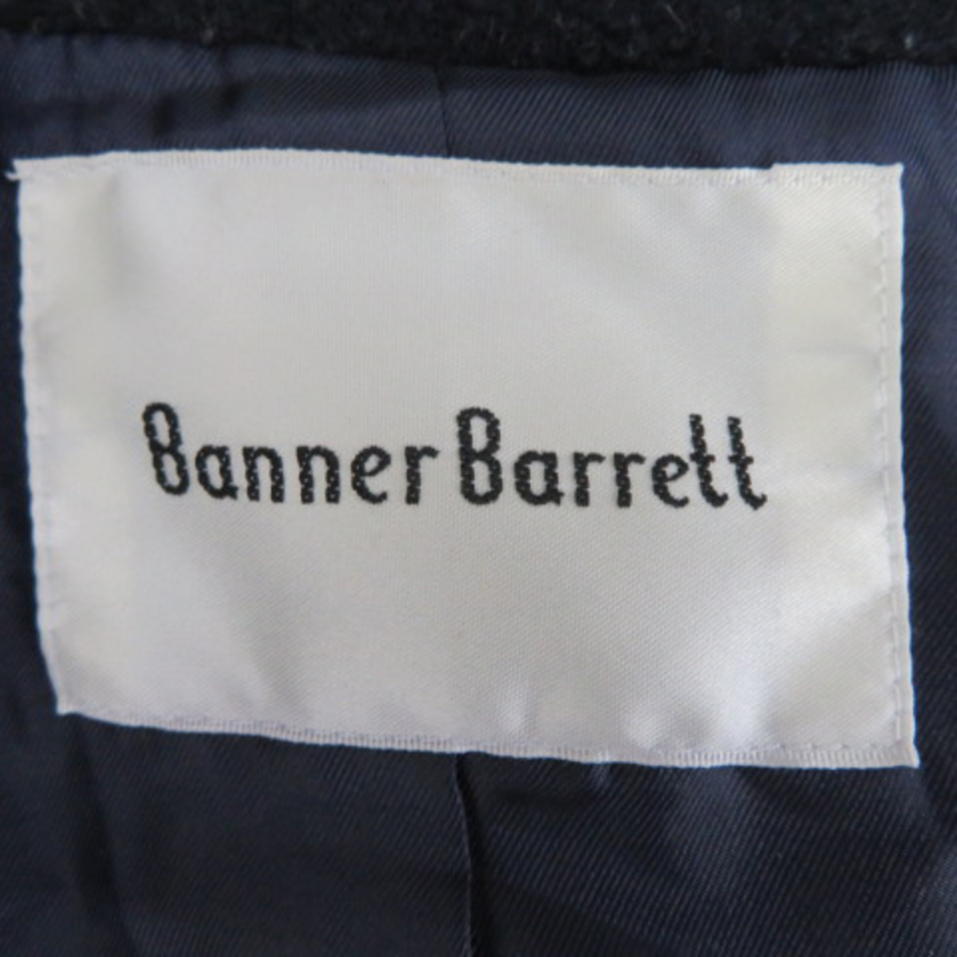 Banner Barrett(バナーバレット)のバナーバレット チェスターコート ミドル丈 ダブルボタン ウール 36 紺 レディースのジャケット/アウター(その他)の商品写真