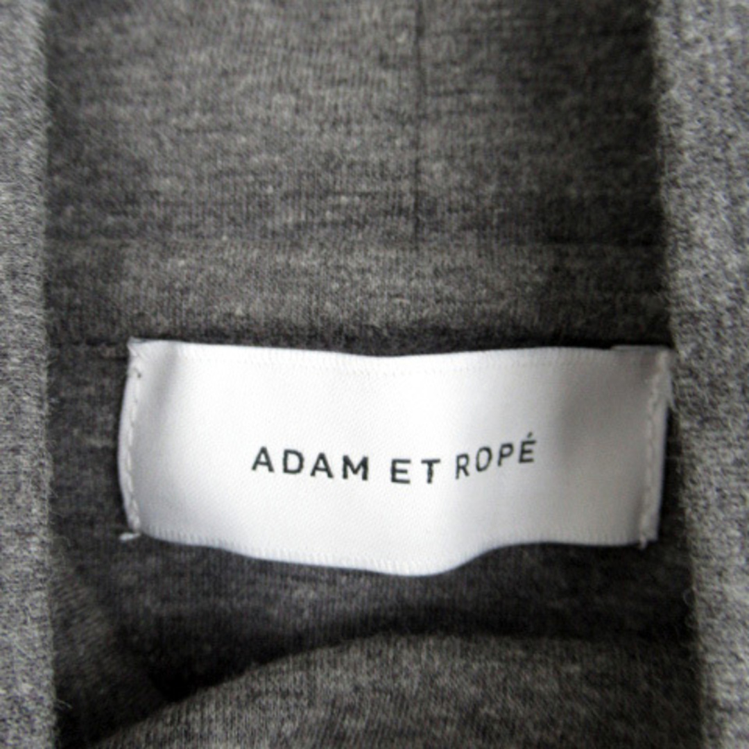 Adam et Rope'(アダムエロぺ)のアダムエロペ Adam et Rope' カットソー 長袖 ハイネック グレー レディースのトップス(カットソー(長袖/七分))の商品写真