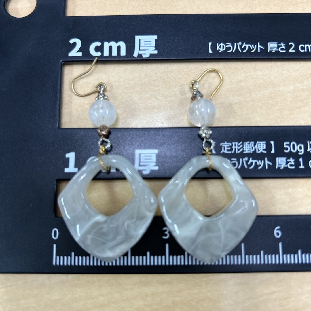 ピアス★大ぶり ハンドメイドのアクセサリー(ピアス)の商品写真