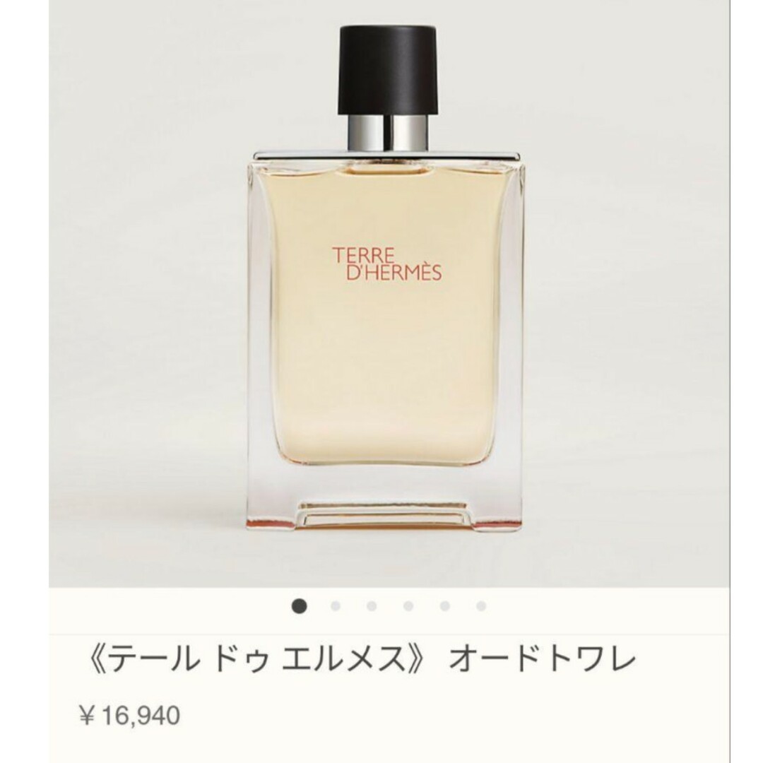 Hermes(エルメス)の値下げ⬇早い者勝ち⚠️新品未使用✨テールドゥエルメスオードゥトワレ【100ml】 コスメ/美容の香水(香水(男性用))の商品写真