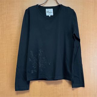 ノワールケイニノミヤ(noir kei ninomiya)のnoir kei ninomiya 刺繍入りコットンカットソー(カットソー(長袖/七分))