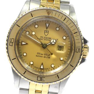 チュードル(Tudor)のチュードル TUDOR 73091 ミニサブ プリンスオイスターデイト デイト Cal.2671 自動巻き ボーイズ 保証書付き_776472(腕時計(アナログ))