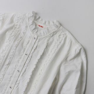 ピンクハウス フリルブラウス シャツ/ブラウス(レディース/長袖)の通販