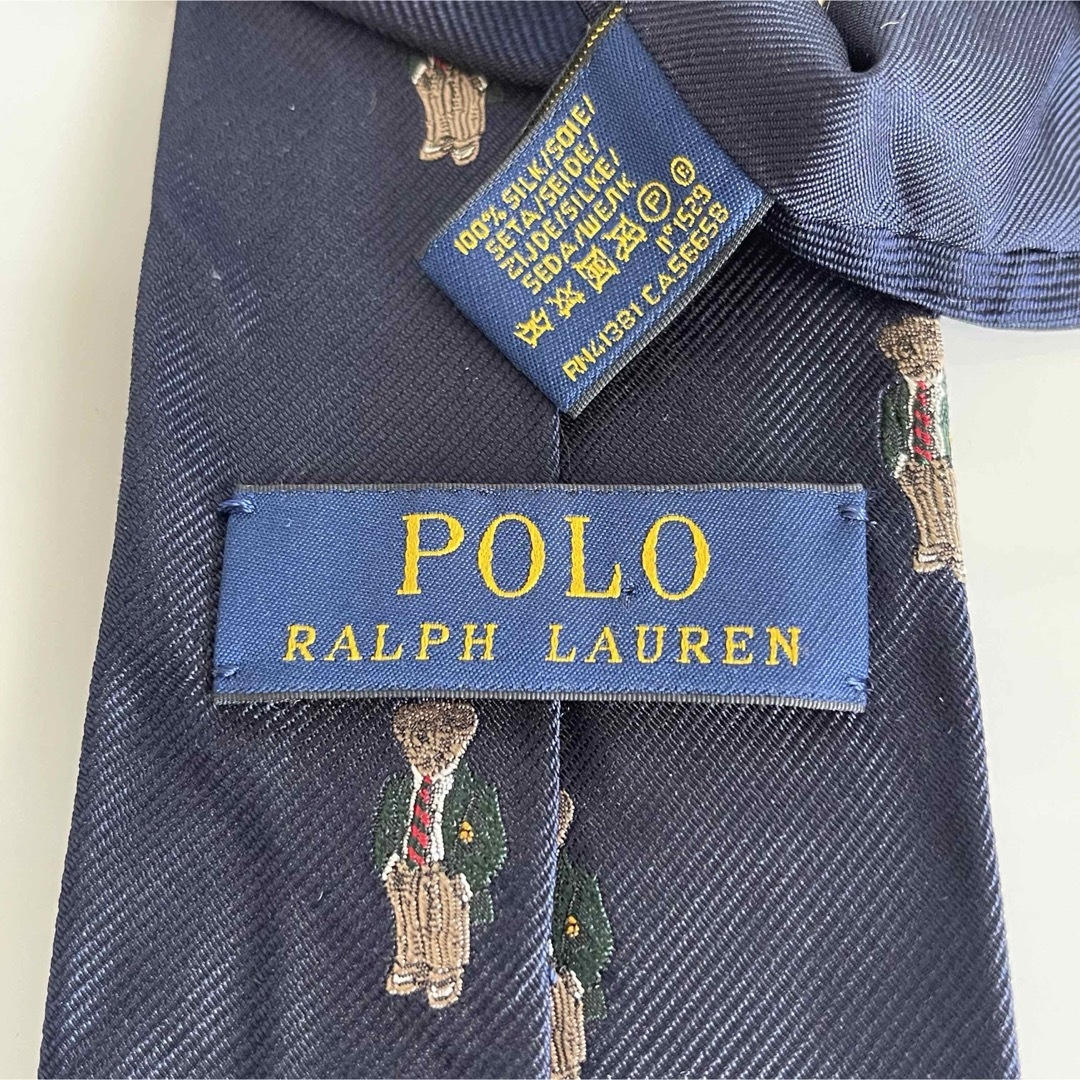 POLO RALPH LAUREN(ポロラルフローレン)のポロラルフローレン　ポロベアネクタイ  メンズのファッション小物(ネクタイ)の商品写真