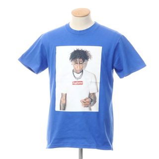 シュプリーム(Supreme)の【中古】シュプリーム Supreme 2023年秋冬 NBA Youngboy Tee プリント 半袖Ｔシャツ ブルー【サイズS】【メンズ】(Tシャツ/カットソー(半袖/袖なし))