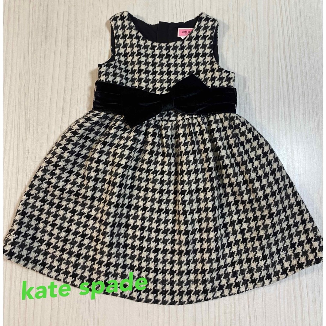 kate spade new york(ケイトスペードニューヨーク)のケイトスペード　ワンピース　110 キッズ キッズ/ベビー/マタニティのキッズ服女の子用(90cm~)(ワンピース)の商品写真