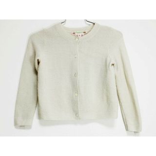 【新規値下げ!】[ボンポワン/BONPOINT]90cm カーディガン グレージュ【中古】子供服 キッズ kids ベビー服 baby 女の子 秋冬 929032 tops(カーディガン/ボレロ)