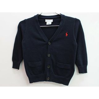 ラルフローレン(Ralph Lauren)の♪ラルフローレン/Ralph Lauren♪85cm カーディガン 紺 フォーマル お受験 行動観察 見学会 説明会 お稽古 お教室 通塾 通園 スクール 冠婚葬祭【中古】子供服 キッズ kids ベビー服 baby 男の子 春夏秋冬 629032(カーディガン/ボレロ)