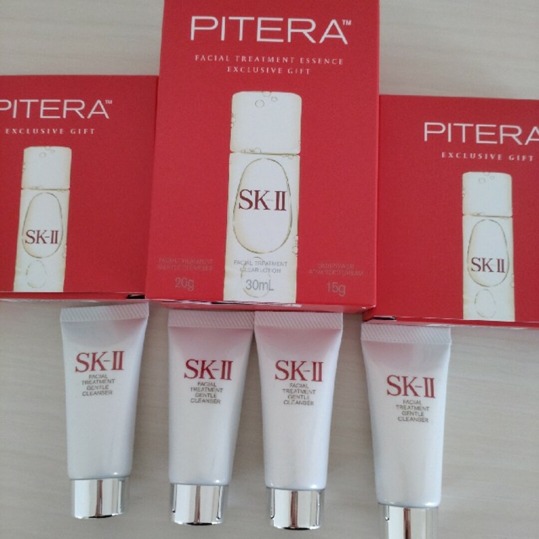 SK-II(エスケーツー)の新品未使用✨SK-II　クレンザー４個 コスメ/美容のスキンケア/基礎化粧品(洗顔料)の商品写真