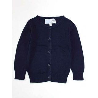 アニエスベー(agnes b.)の☆アニエスb/アニエスベー/agnes b. ENFANT☆90cm カーディガン 紺 【中古】子供服 キッズ kids ベビー服 baby 女の子 春秋 519032(カーディガン/ボレロ)