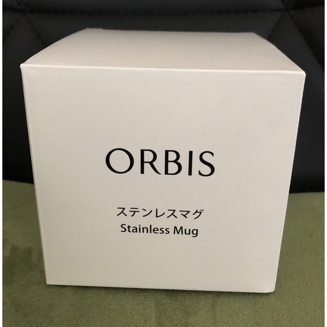 ORBIS(オルビス)のオルビス  ステンレスマグ　【ホワイト】 エンタメ/ホビーのコレクション(ノベルティグッズ)の商品写真