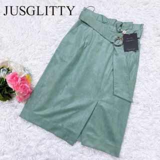 JUSGLITTY - ジャスグリッティー 22SS チュール刺繍レーススカート