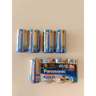 パナソニック(Panasonic)のパナソニック EVOLTA 単2 乾電池 8本 Panasonic エボルタ(その他)