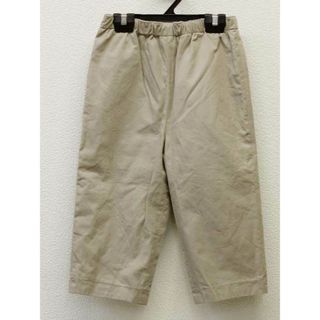 バーバリー(BURBERRY)の【秋物 新入荷!】▼バーバリー/BURBERRY▼80cm リバーシブルパンツ ベージュ/チェック【中古】子供服 キッズ kids ベビー服 baby 男の子 春秋冬 720132(パンツ)