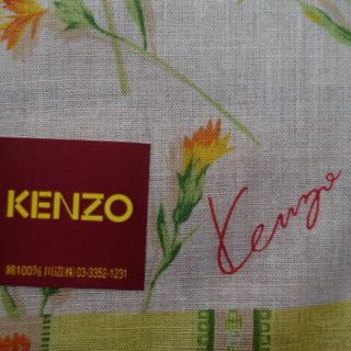 ケンゾー(KENZO)の花柄　KENZOハンカチ【送料込み】(ハンカチ)