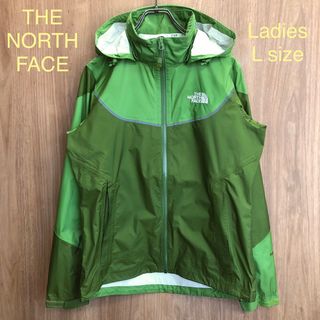 ザノースフェイス(THE NORTH FACE)のザノースフェイス 韓国 HYVENT ナイロンジャケットパーカー レディース L(ナイロンジャケット)