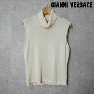 【美品】VERSUS Gianni Versace モヘア混 ウール ニット