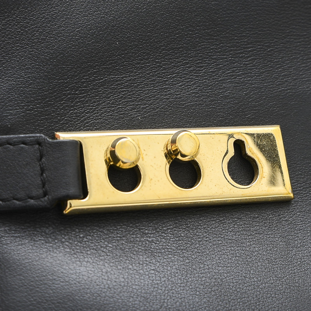 デルヴォー タンペート 2Wayバッグ MM レザー ブラック ゴールド金具 レディースのバッグ(ハンドバッグ)の商品写真