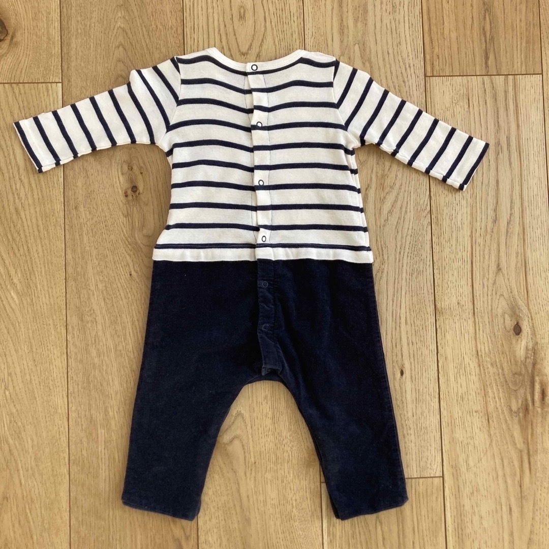 PETIT BATEAU(プチバトー)のkuuuuumi様専用⭐︎プチバトー   ロンパース　6m / 67 センチ キッズ/ベビー/マタニティのベビー服(~85cm)(ロンパース)の商品写真