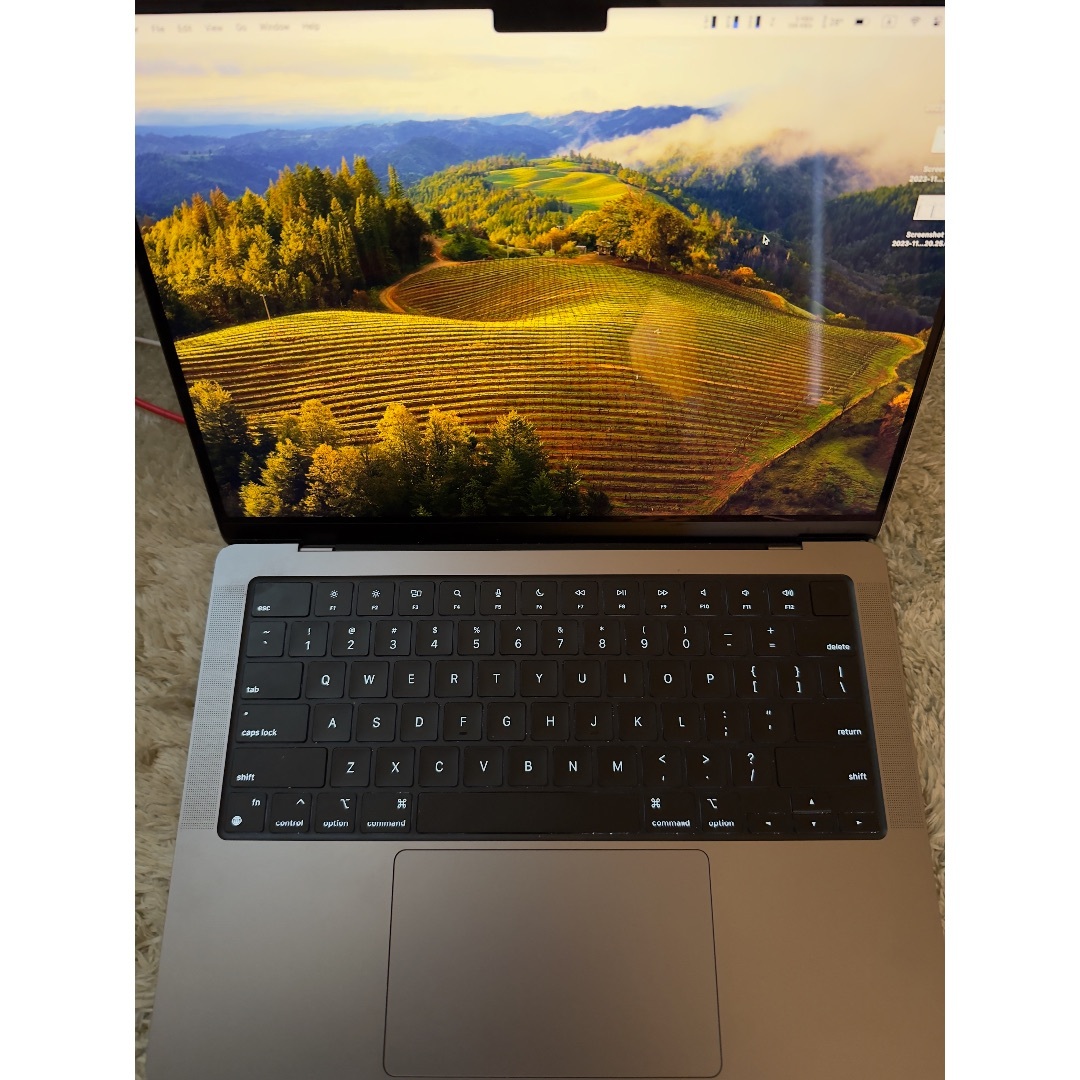 2021 MacBook Pro M1Pro 14インチ USキーグレー系