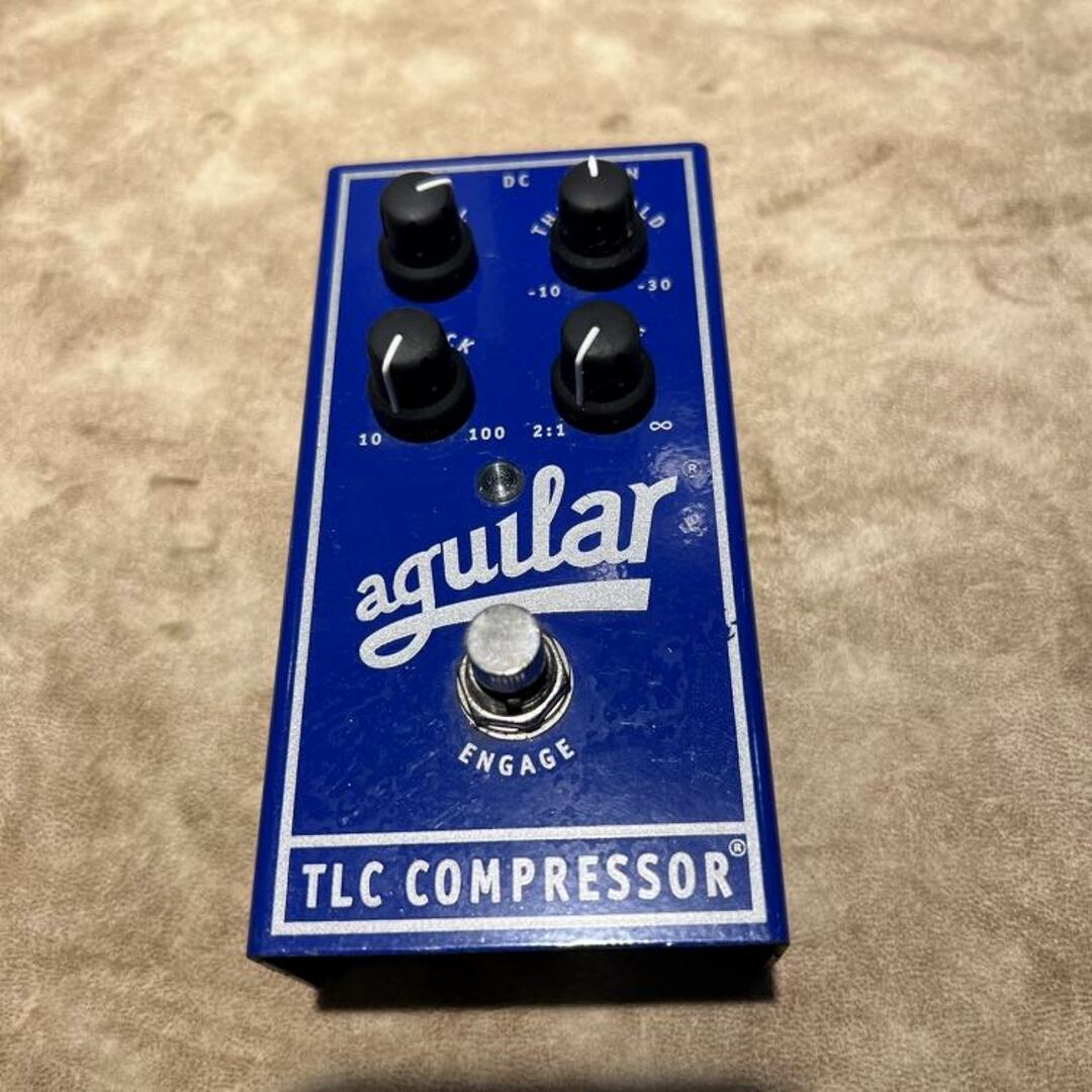 最安値挑戦 TLC Compressor アナログ・コンプレッサー aguilar（アギュラー）/TLC aguilar COMPRESSOR TLC  Compressor aguilar 【USED】ベース用エフェクターベース用コンプレッサ／リミッター【三宮オーパ店】 ベース