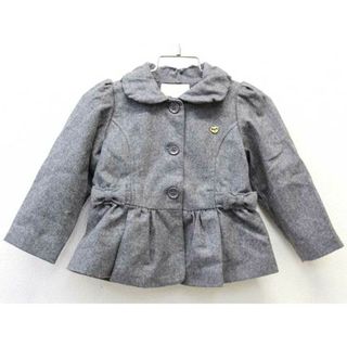 グッチ(Gucci)の【新規値下げ!】■グッチ/GUCCI■85-90cm コート グレー【中古】子供服 キッズ kids ベビー服 baby 女の子 秋冬 529032 otr(ジャケット/コート)