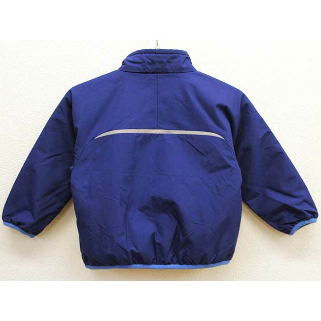 patagonia(パタゴニア)の◇パタゴニア/Patagonia◇80cm位 リバーシブルシエルドシンチラジャケット/ブルゾン/ジャンパー 青＆マルチカラー【中古】子供服 キッズ kids 女の子 秋 409032 キッズ/ベビー/マタニティのベビー服(~85cm)(ジャケット/コート)の商品写真