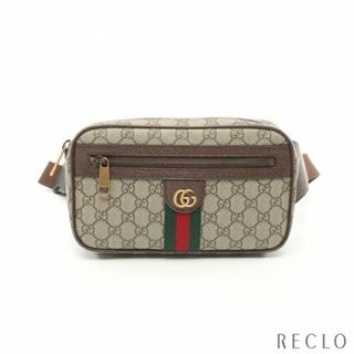 グッチ(Gucci)のオフィディア GGベルトバッグ GGスプリーム ボディバッグ ウエストバッグ PVC レザー ベージュ マルチカラー(ボディバッグ/ウエストポーチ)