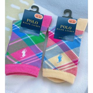 ポロラルフローレン(POLO RALPH LAUREN)のpolo 19-21cm 2足日本製(靴下/タイツ)