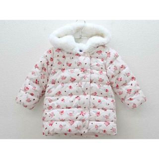 プチバトー(PETIT BATEAU)の▽プチバトー/PETIT BATEAU▽86cm 中綿ブルゾン ピンク 裏起毛【中古】子供服 キッズ kids ベビー服 baby 女の子 秋冬 701122(ジャケット/コート)