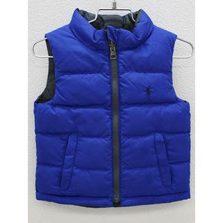 ラルフローレン(Ralph Lauren)の◇ラルフローレン/Ralph Lauren◇90cm ダウンベスト 青＆グレー リバーシブル【中古】子供服 キッズ kids ベビー服 baby 男の子 秋冬 410122(ジャケット/コート)