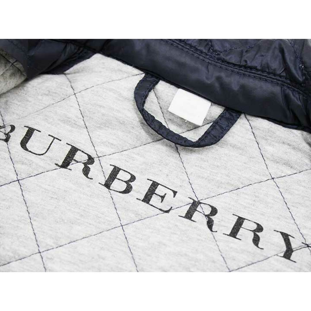 BURBERRY(バーバリー)の♪バーバリー/BURBERRY♪80cm キルティングジャケット 濃紺【中古】子供服 キッズ kids ベビー服 baby 男の子女の子 秋冬 310122 キッズ/ベビー/マタニティのベビー服(~85cm)(ジャケット/コート)の商品写真