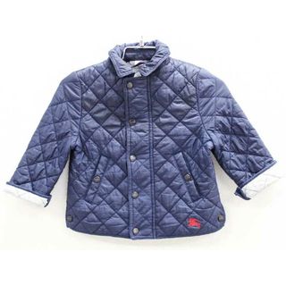 バーバリー(BURBERRY)の♪バーバリー/BURBERRY♪80cm キルティングジャケット 濃紺【中古】子供服 キッズ kids ベビー服 baby 男の子女の子 秋冬 310122(ジャケット/コート)