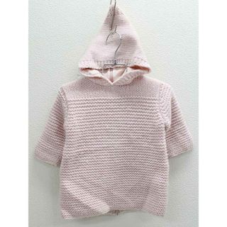 ◇ボンポワン/BONPOINT◇73cm ニットコート/ジャケット ピンク【中古】子供服 キッズ kids ベビー baby 女の子 秋冬 110122(ジャケット/コート)